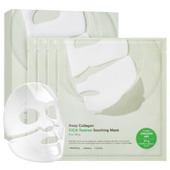 SUNGBOON EDITOR packaging for Deep Collagen CICA Tea Tree Overnight Mask—gift-ready winter skincare.