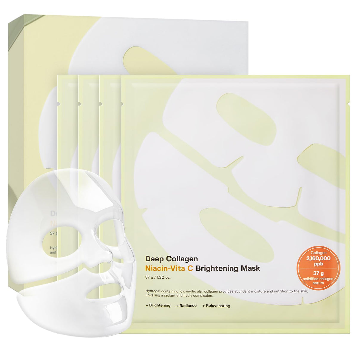 SUNGBOON EDITOR Deep Collagen Niacin-Vita C mask packaging highlighting premium gift-ready presentation