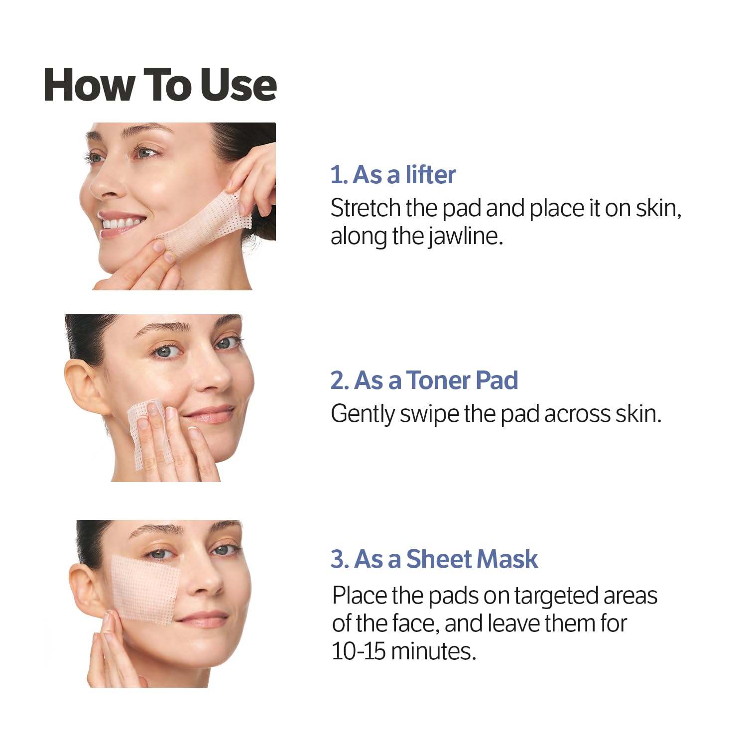 SUNGBOON Editor Deep Collagen Retinol Pads after-use-skin leaves skin refreshed and balanced