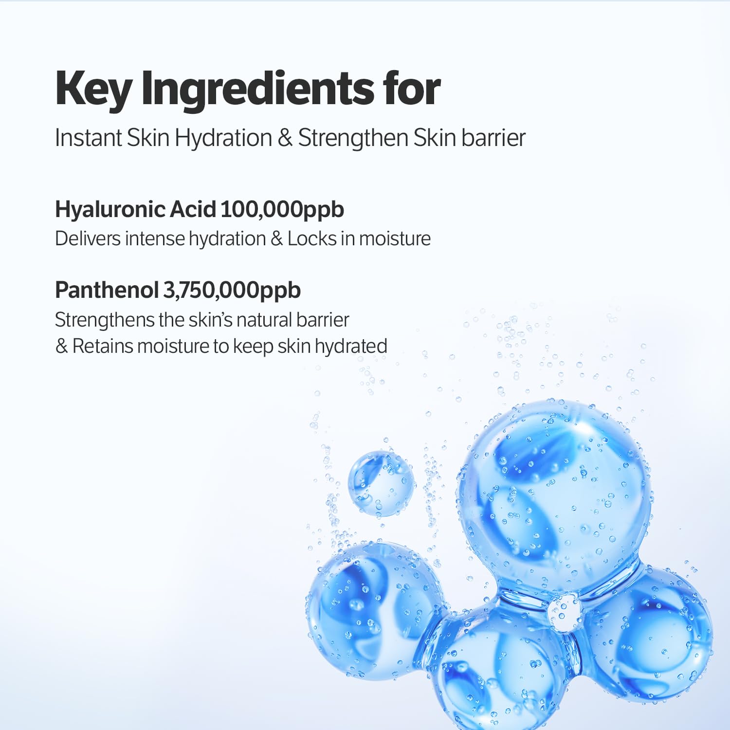 SUNGBOON EDITOR panthenol hydration boost illustration