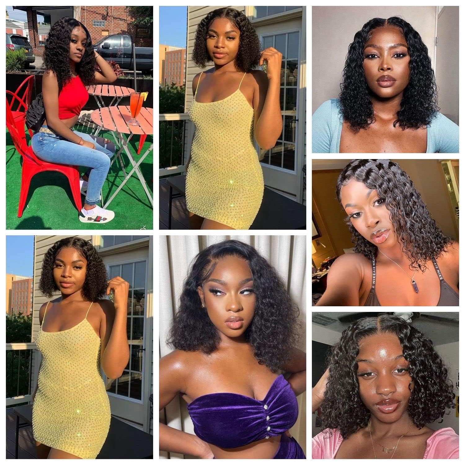 Sungirl natural-look lace front wig with Swiss lace for comfortable wear