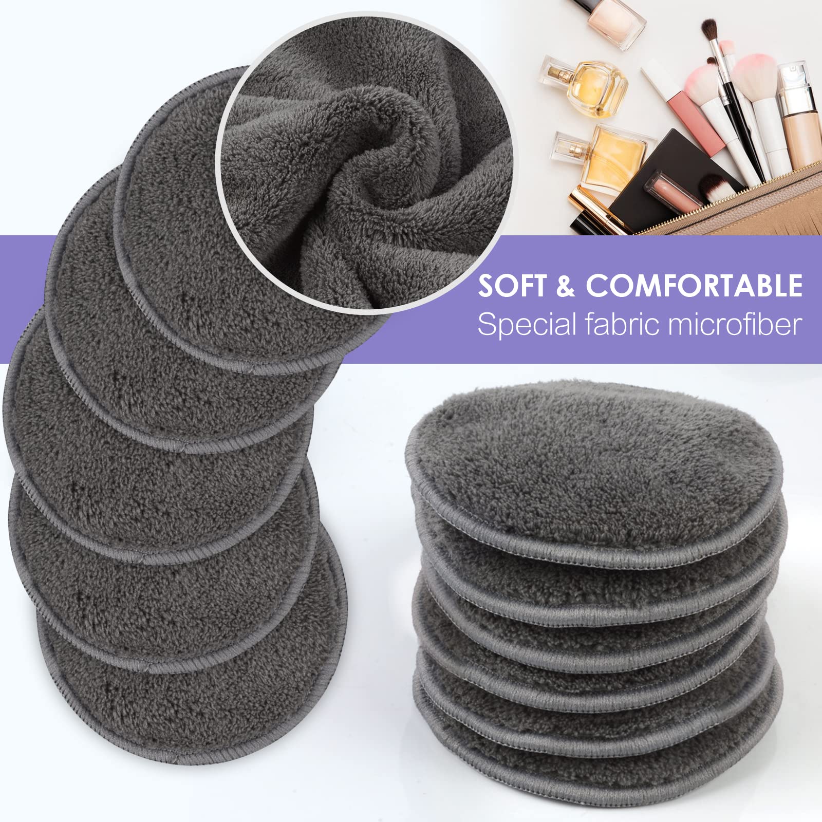 SUNLAND lip makeup remover pad glides to remove lipstick without tugging.