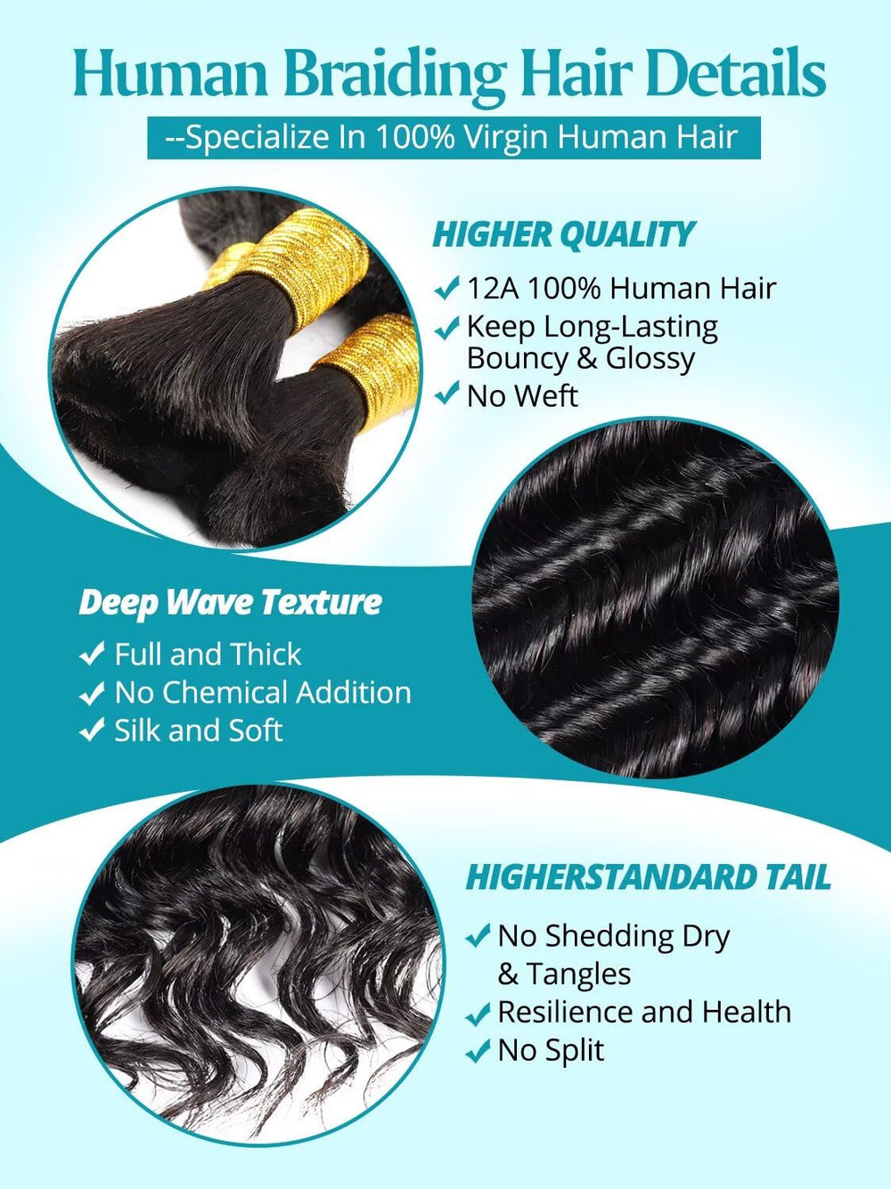 SUNNGIRL length 18 inch braids show versatile length for full head looks