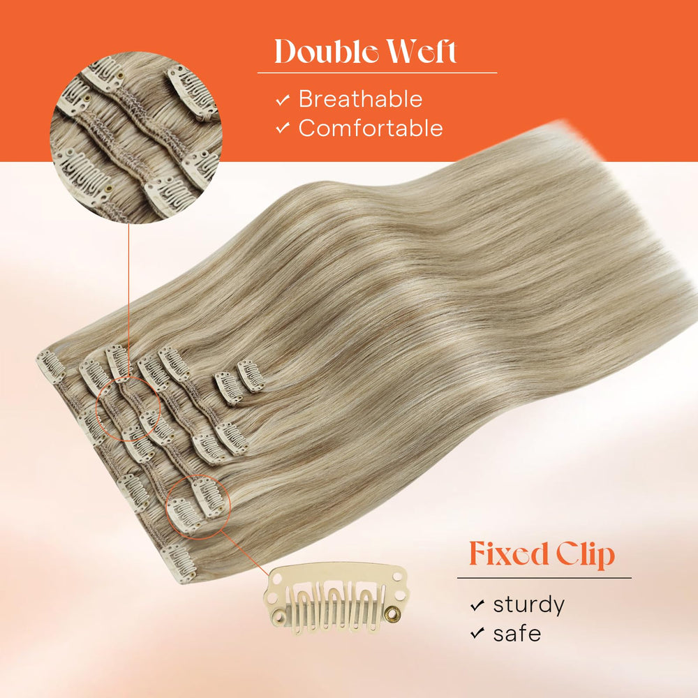 Sunny Hair heavy-weight seven-piece packs for fuller volume looks