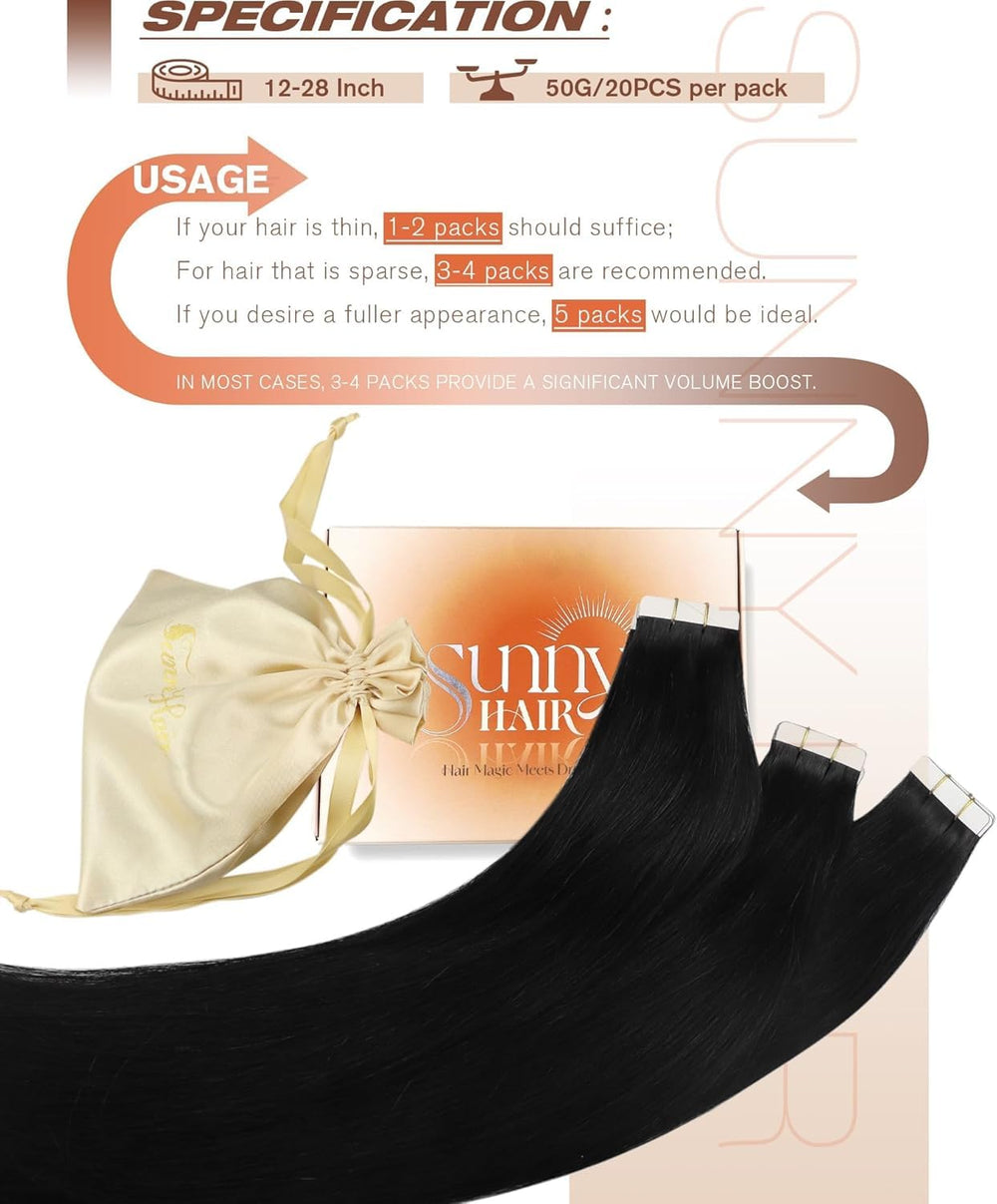 Sunny Hair length 22in full view displays long natural extension