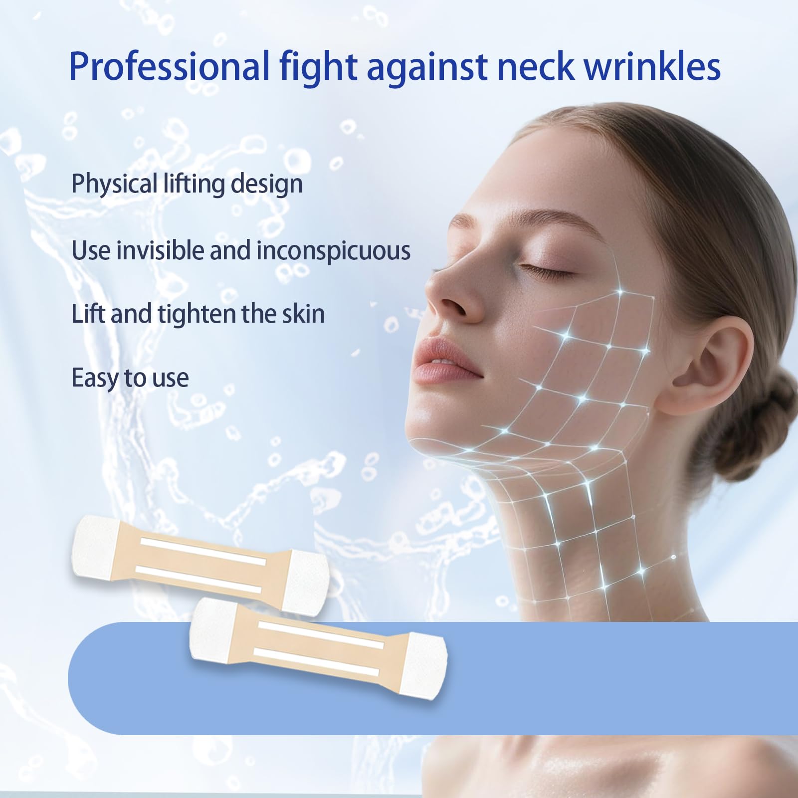 Sunnydeer disposable neck lift tapes ideal for daily touch-ups and on-the-go use