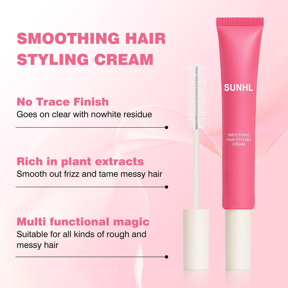 Sunnyholiday styling cream lightweight hold preserves softness without stiffness