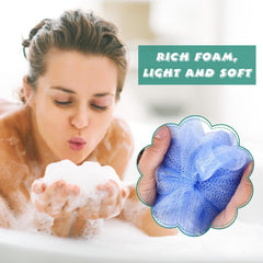 Sunnyray bath sponge bulk pack pink ideal for smooth skin and rich bubbles.