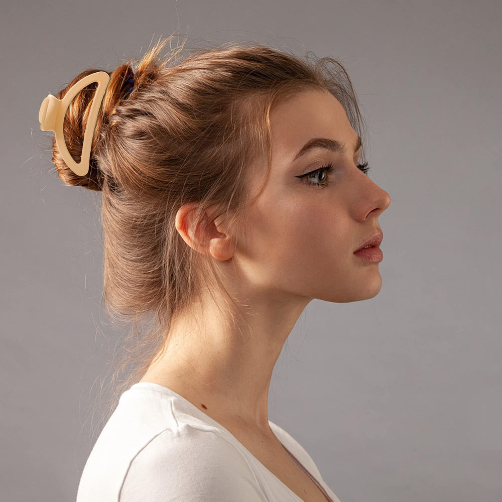 Sunolga anti-slip claw clip teeth secure hair while styling