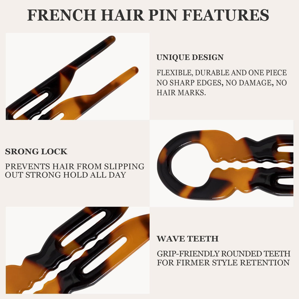 Versatile Sunolga pin suitable for multiple hairstyles