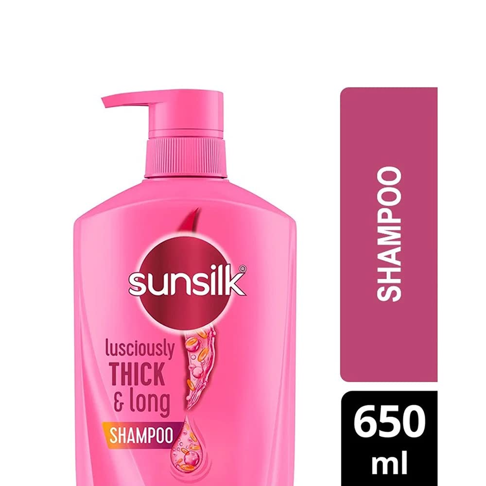 Sunsilk Lusciously Thick & Long after-wash hair with shine and body