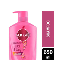 Sunsilk Lusciously Thick & Long after-wash hair with shine and body
