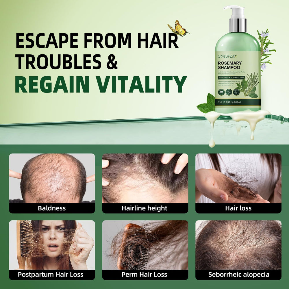 Sunspeak biotin ingredient close-up suggests nourishing follicle support for fuller-looking hair.