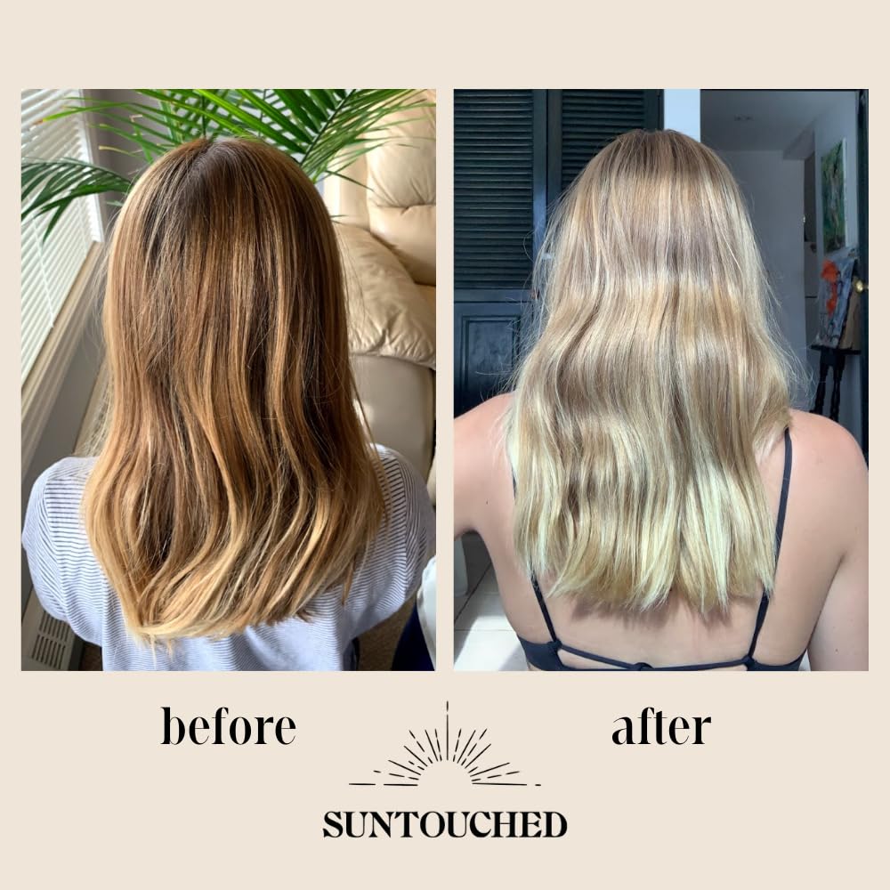 Suntouched Beach Blonde Spray pineapple citrus infusion emphasizes refreshing scent