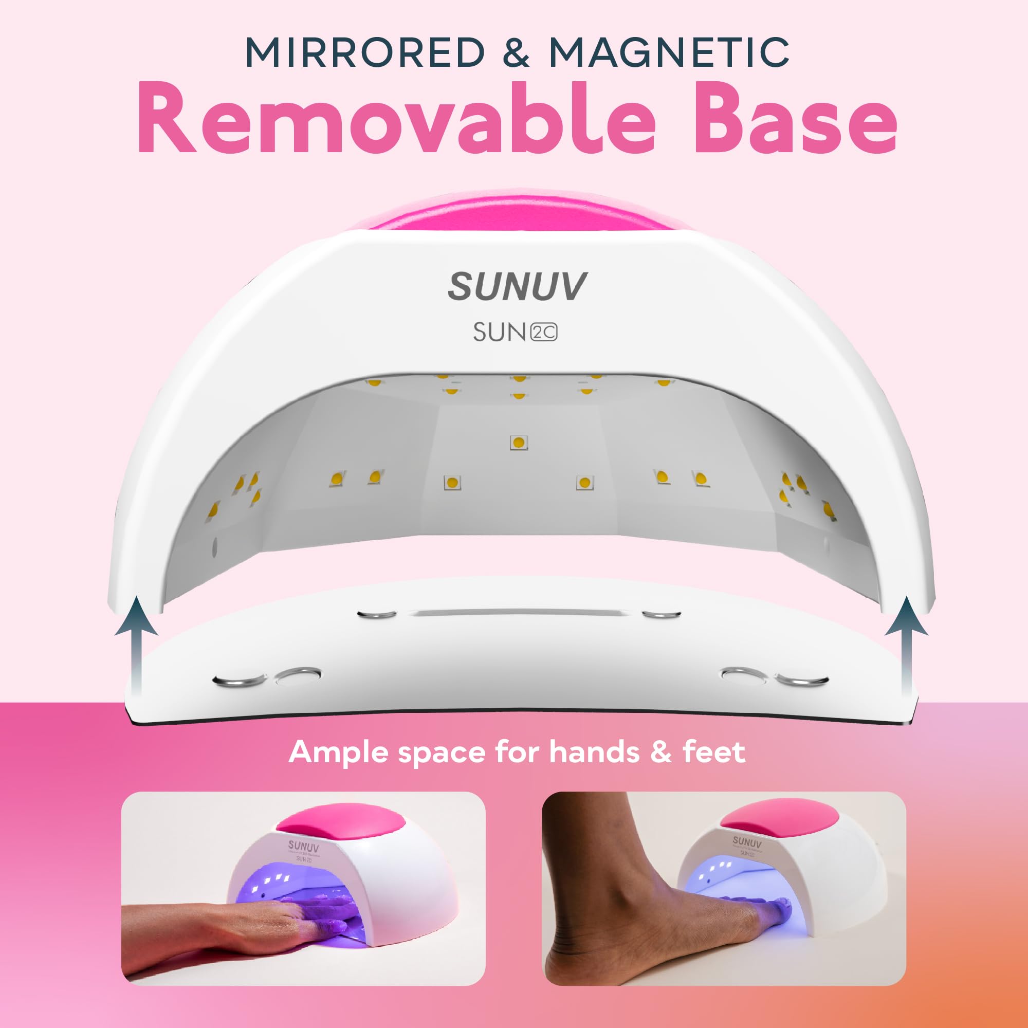 SUNUV SUN2C compatible with base coats through acrylics for versatile finishes