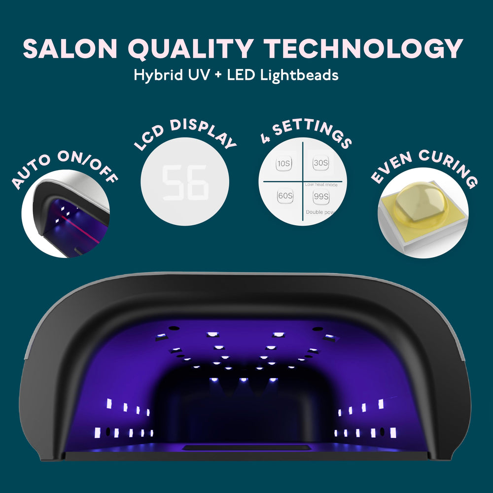 SUNUV SUN3 inside LED beads highlight even curing for professional-looking results