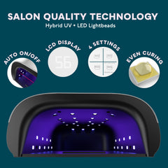SUNUV SUN3 inside LED beads highlight even curing for professional-looking results