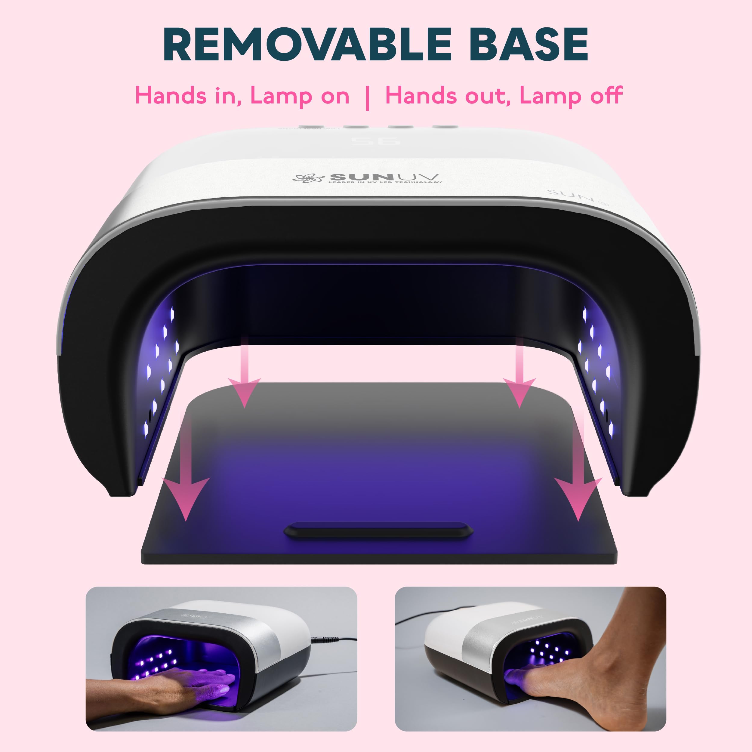 SUNUV SUN3 timer-display shows 10/30/60/99-second options for precise layers