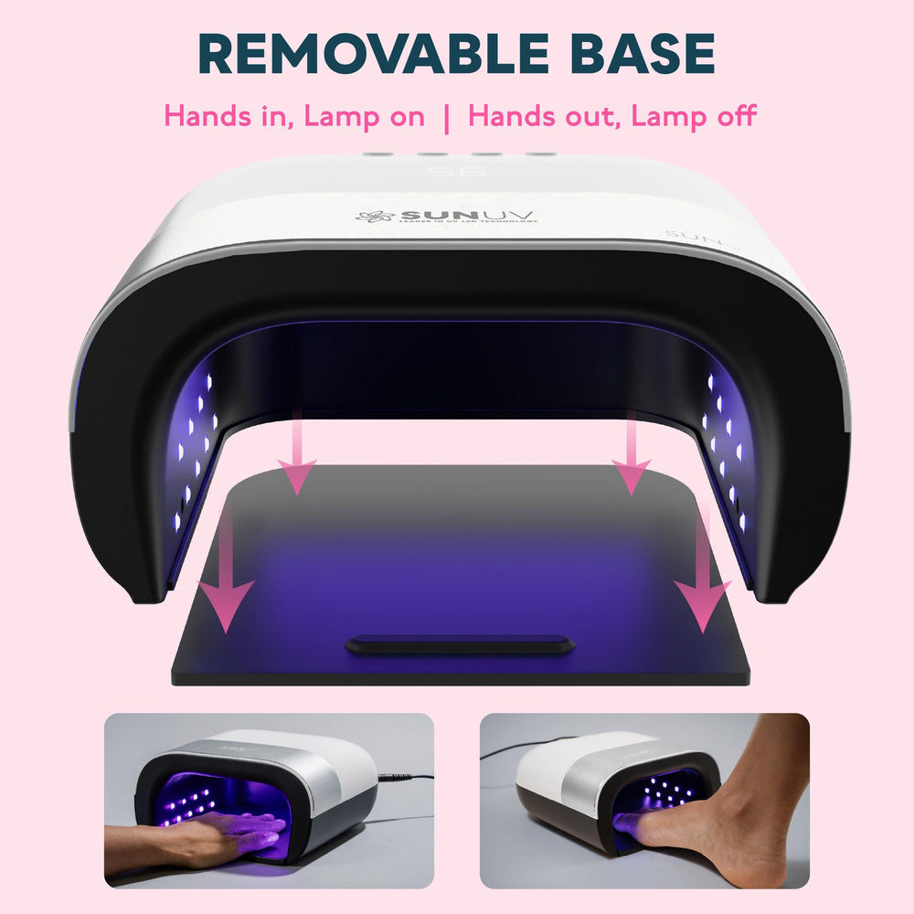 SUNUV SUN3 timer-display shows 10/30/60/99-second options for precise layers