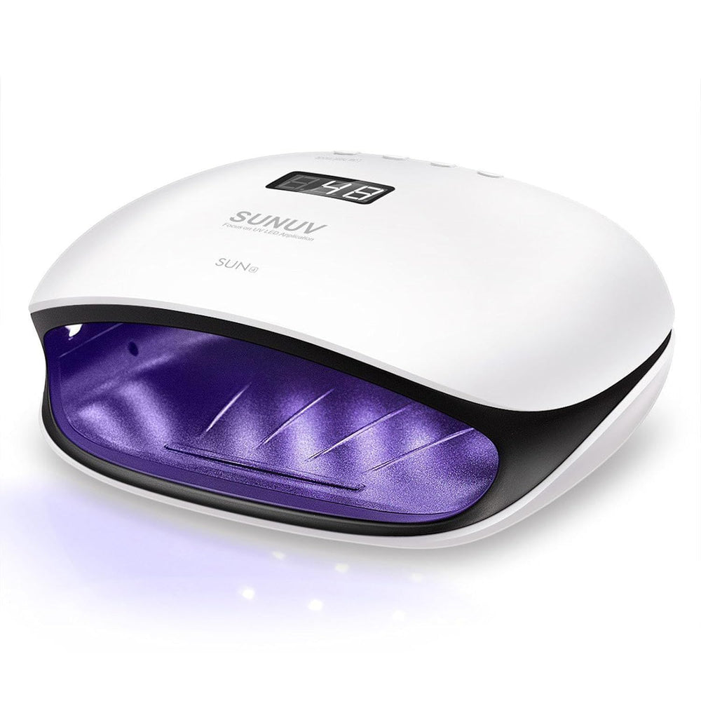 SUNUV SUN4 front view showcases compact design ideal for home nail care.