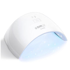 SUNUV SUN9C front view shows compact UV lamp for quick at-home gel manicures.