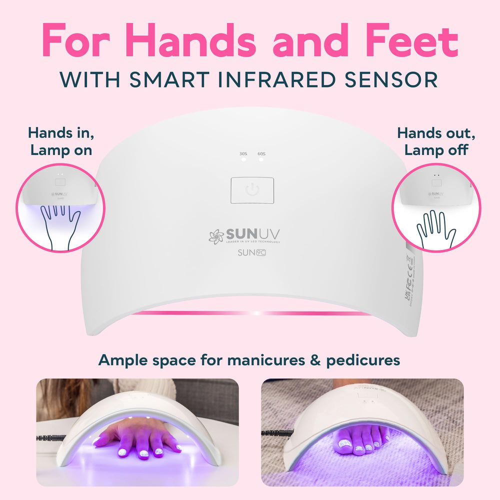 SUNUV SUN9C nail lamp gift box ideal for nail lovers