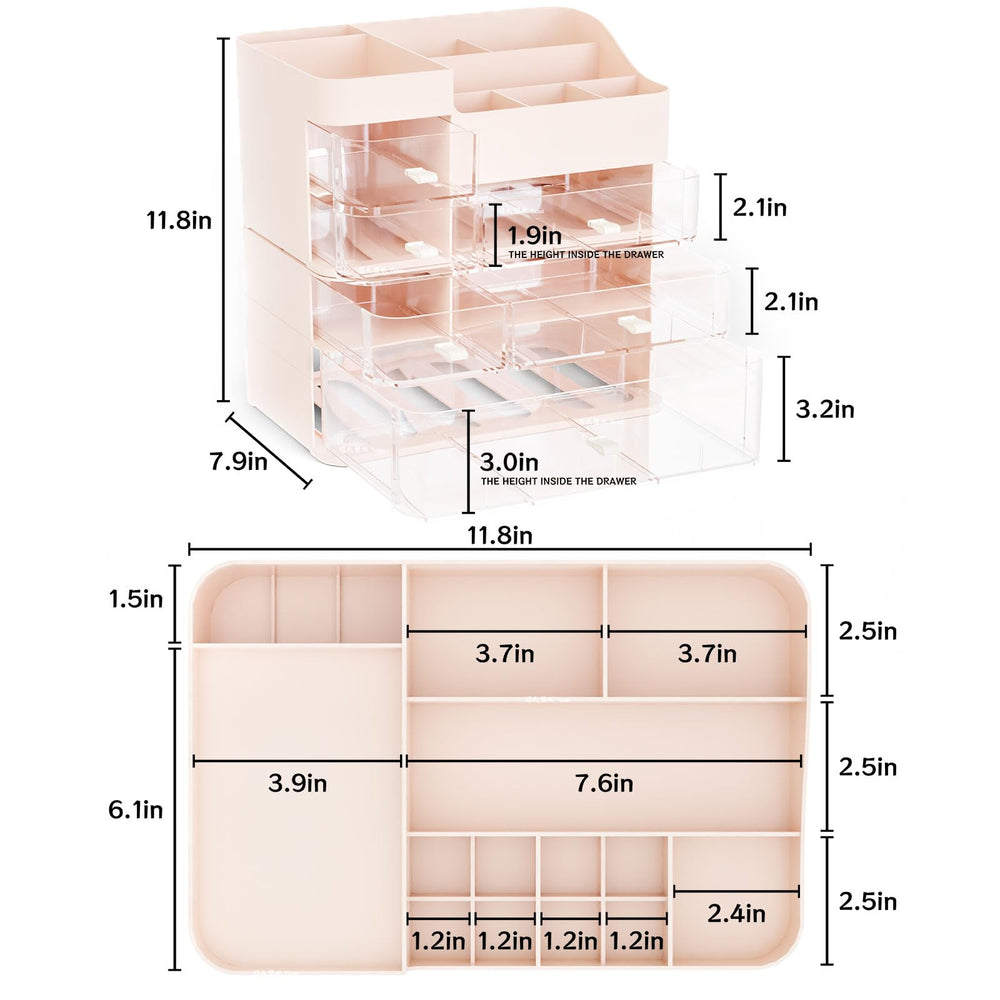 SuoXing vanity storage made from durable ABS material for daily use