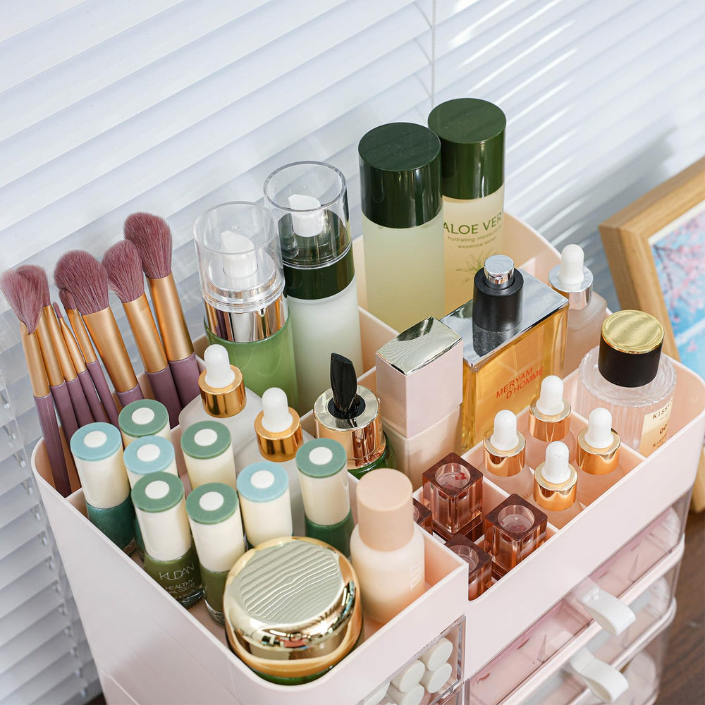 SuoXing durable ABS makeup organizer suitable for office or kitchen use