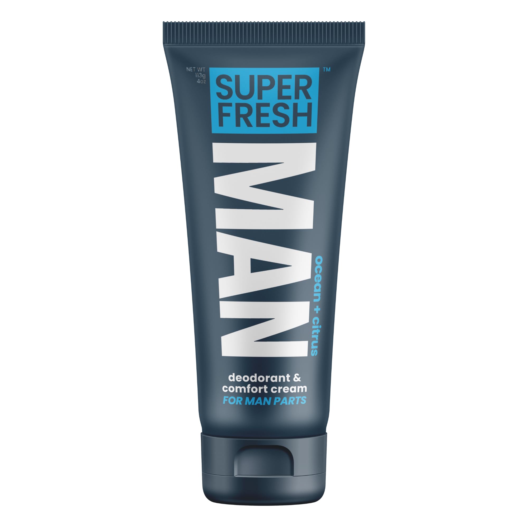 Super Fresh Ball Deodorant Lotion tube for quick, residue-free daily freshness.