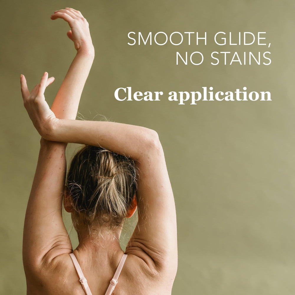 Super Natural Goods Underarmed packaging notes vegan, non-GMO ingredients for clean use.