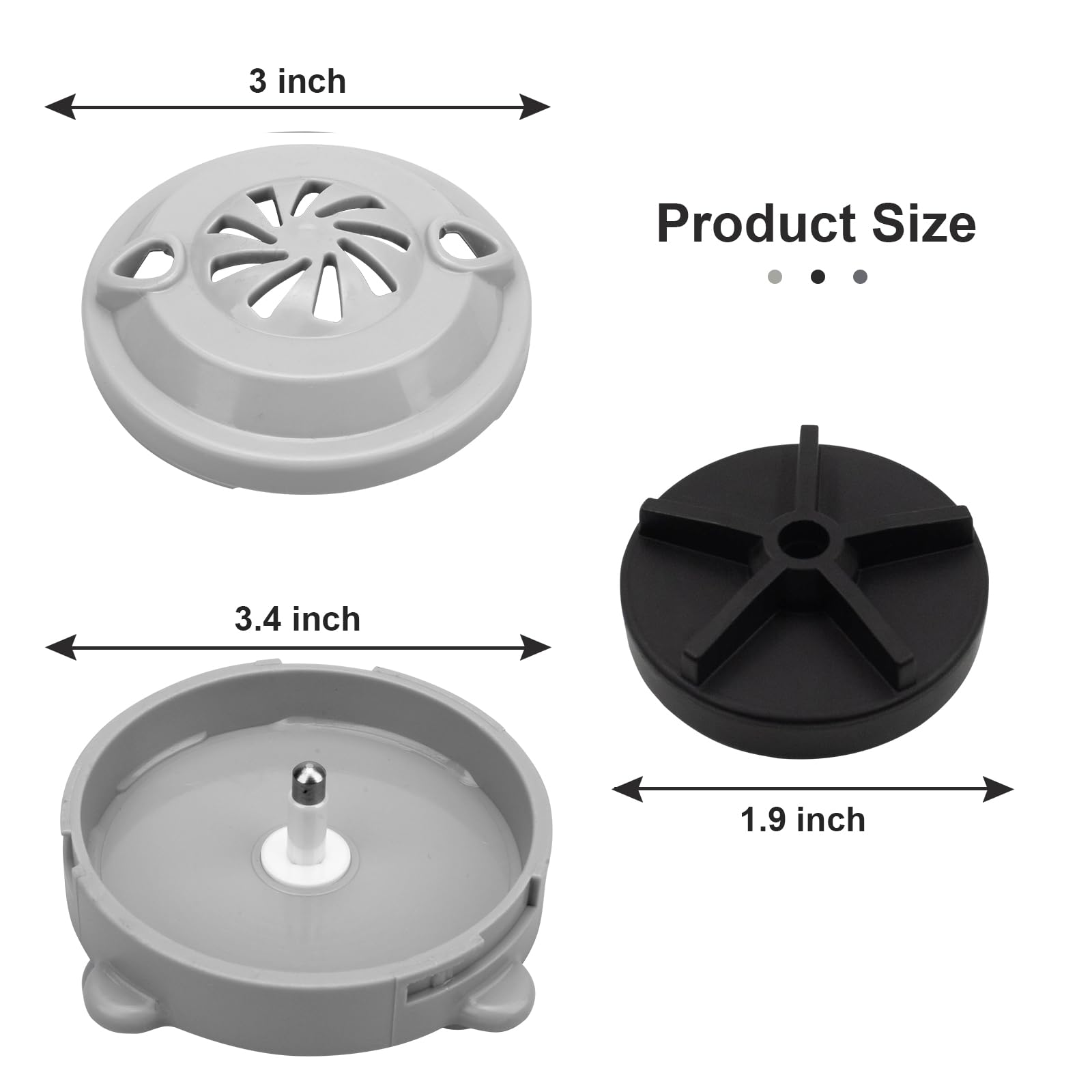 SuperDi BF-004 magnetic impeller displaying durable, steady flow