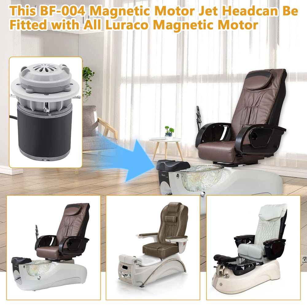 SuperDi BF-004 installation-friendly jet head for DIY replacement