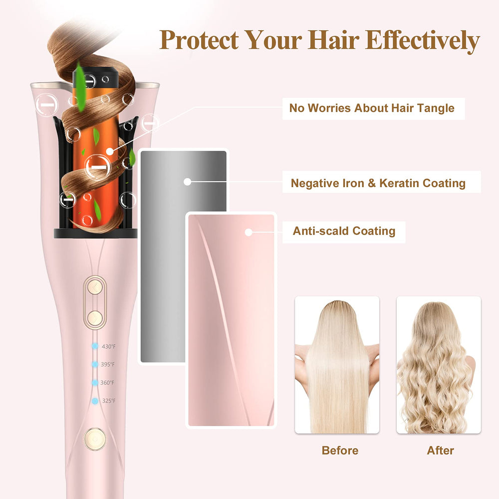 SuperDuomishu dual-voltage hair curler works worldwide for travel-ready looks.