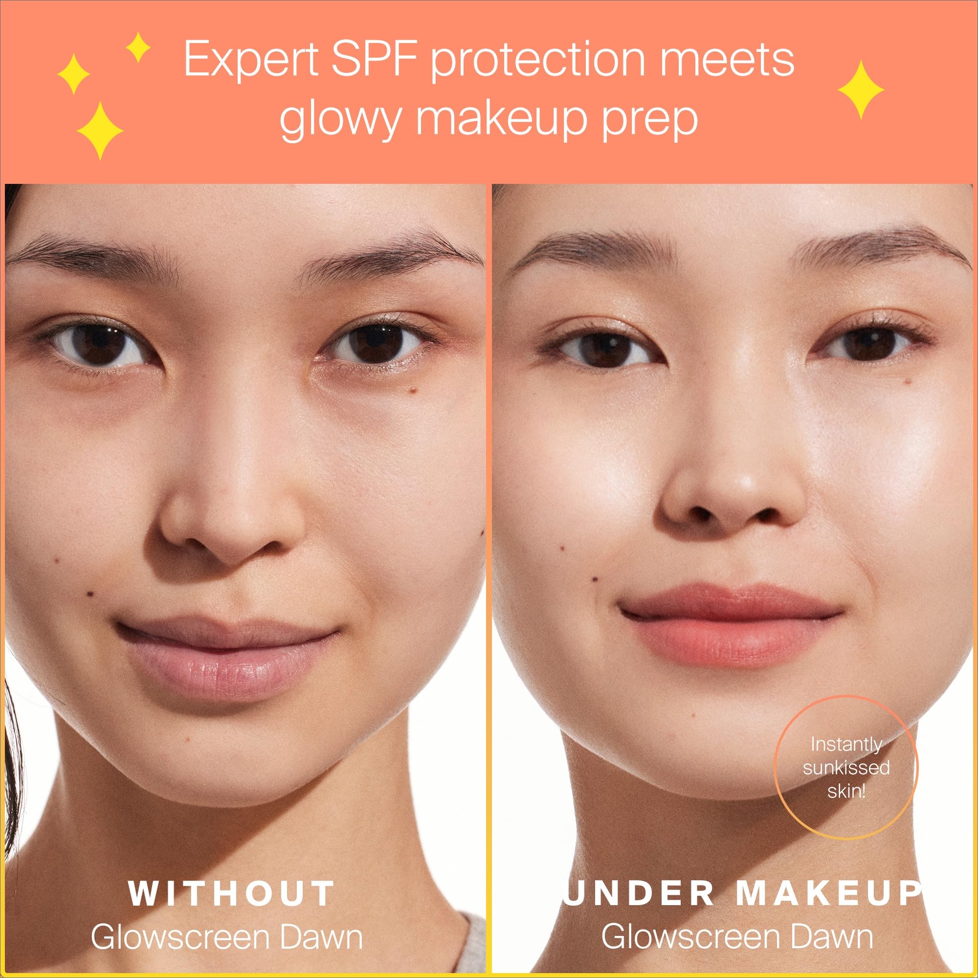 Supergoop Glowscreen Dawn pump-action demonstrates easy application.