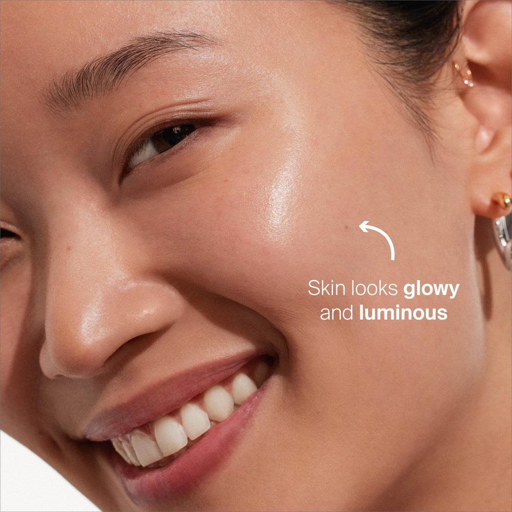 Supergoop! Glowscreen Sunrise hyaluronic-acid hydrated base supports supple skin