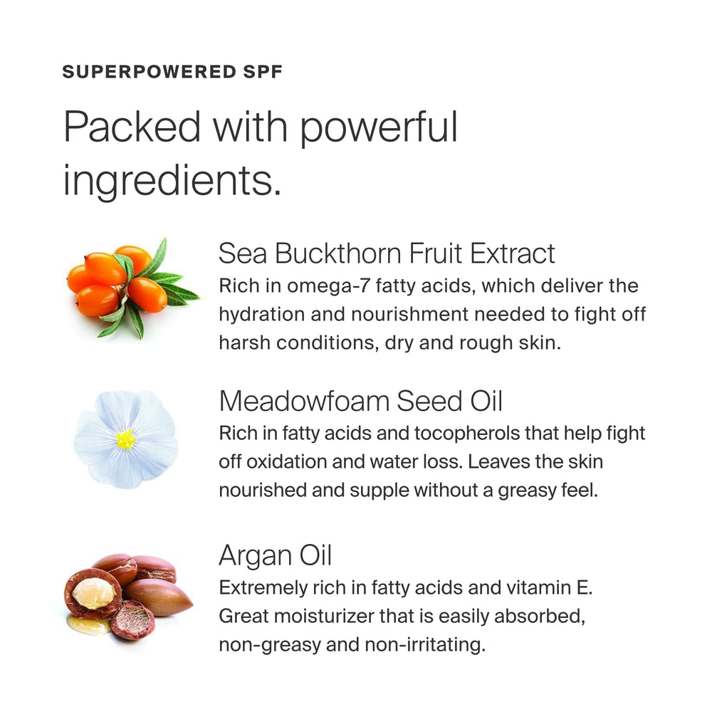 Supergoop Handscreen cream texture illustrating non-greasy, quick-absorb formula.