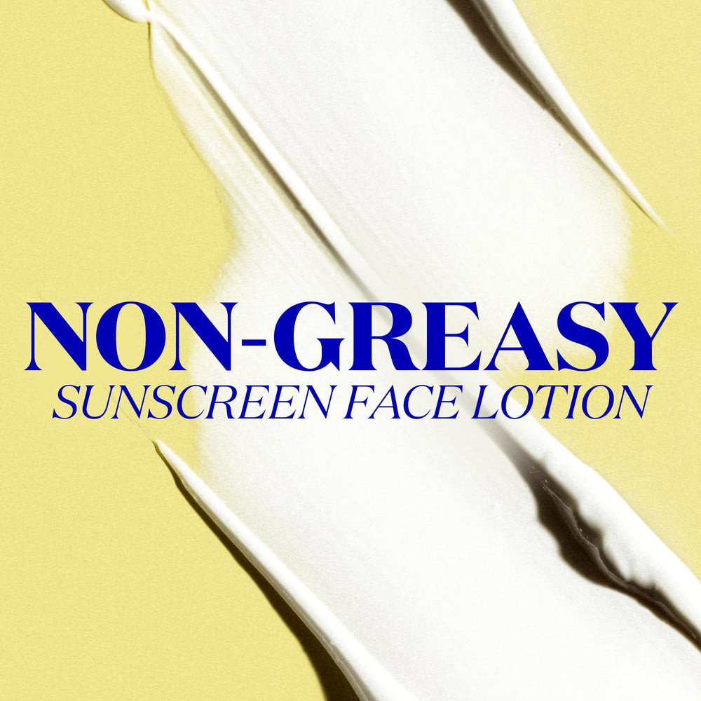 Supergoop! PLAY Everyday Face Lotion being applied to the face for daily protection.