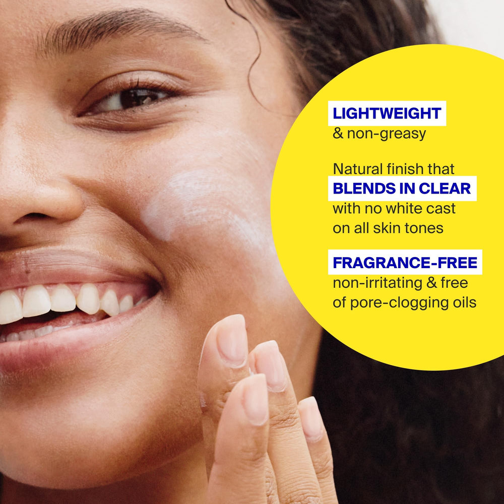 Supergoop! PLAY Everyday Face Lotion SPF50 label detail highlighting water resistance.