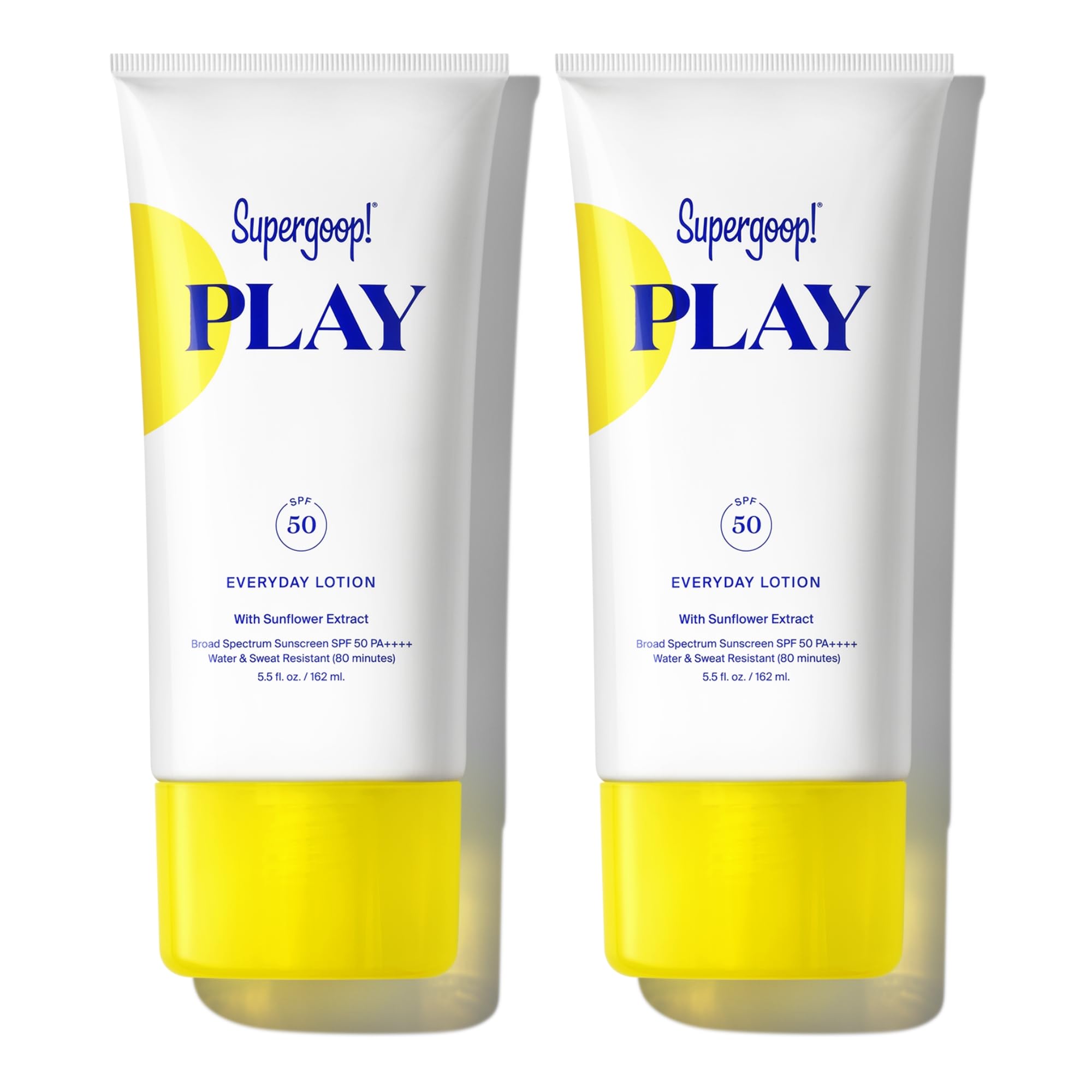 Supergoop! PLAY Everyday SPF 50 bottle ready for daily sun protection.
