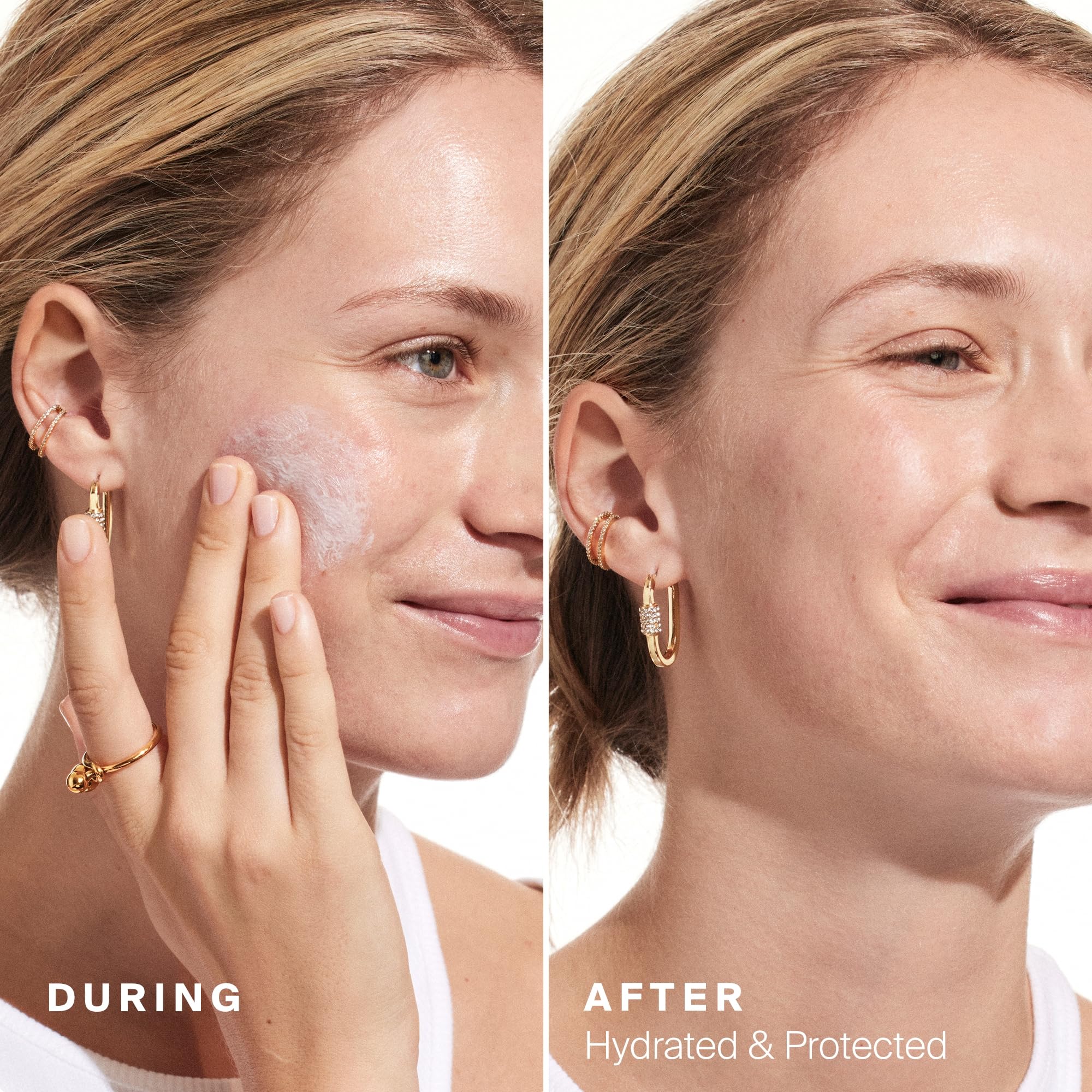Supergoop! Triple Prep hyaluronic acid close-up emphasizes hydration and barrier-friendly formula.