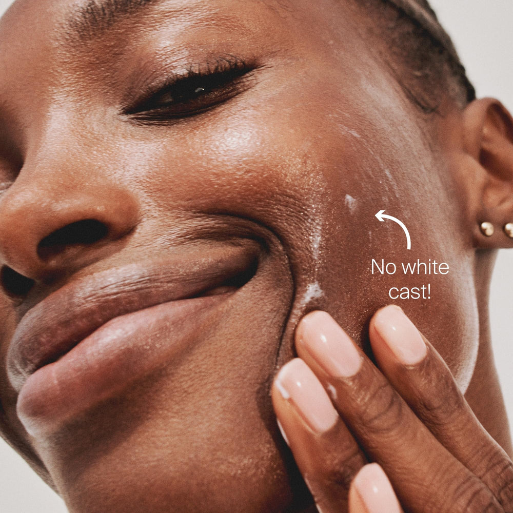 Supergoop! Triple Prep red algae balance visual hints at skin-calibrating properties.