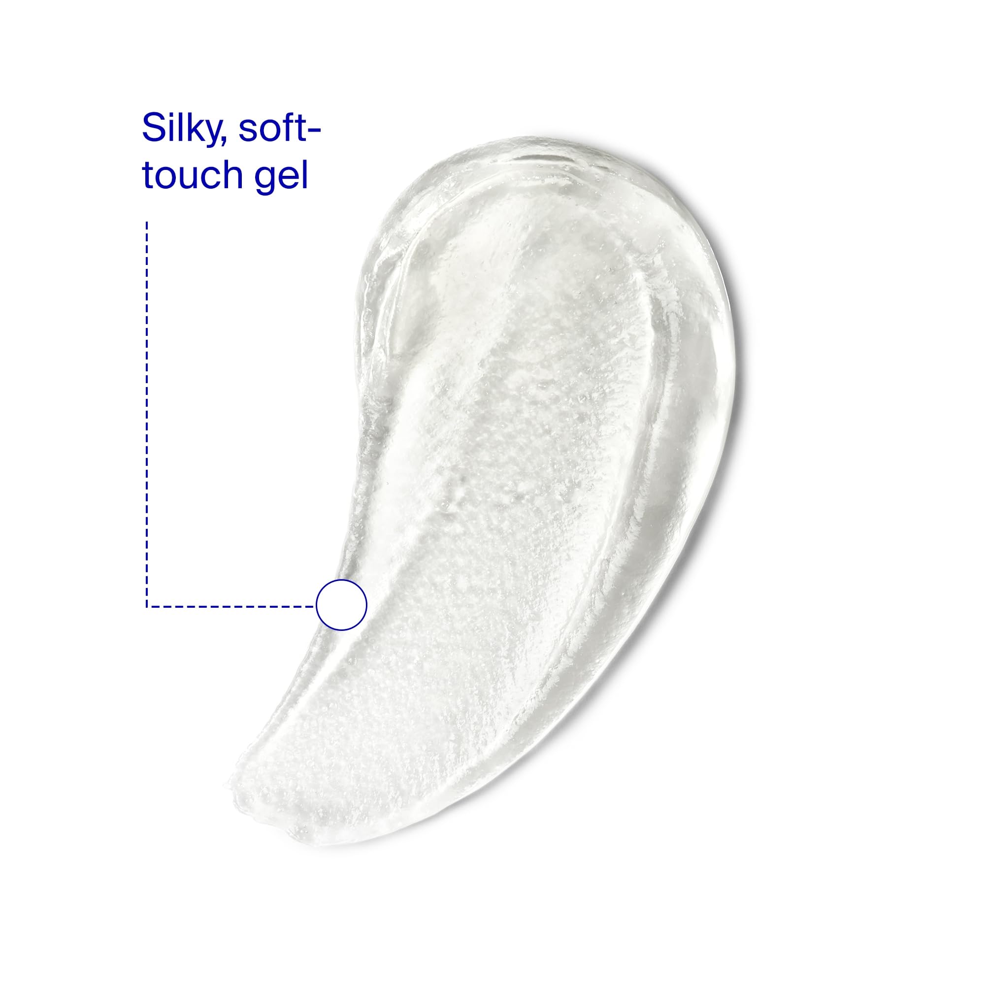 Supergoop! Unseen Sunscreen Body gel-application demonstrates smooth, rapid absorption