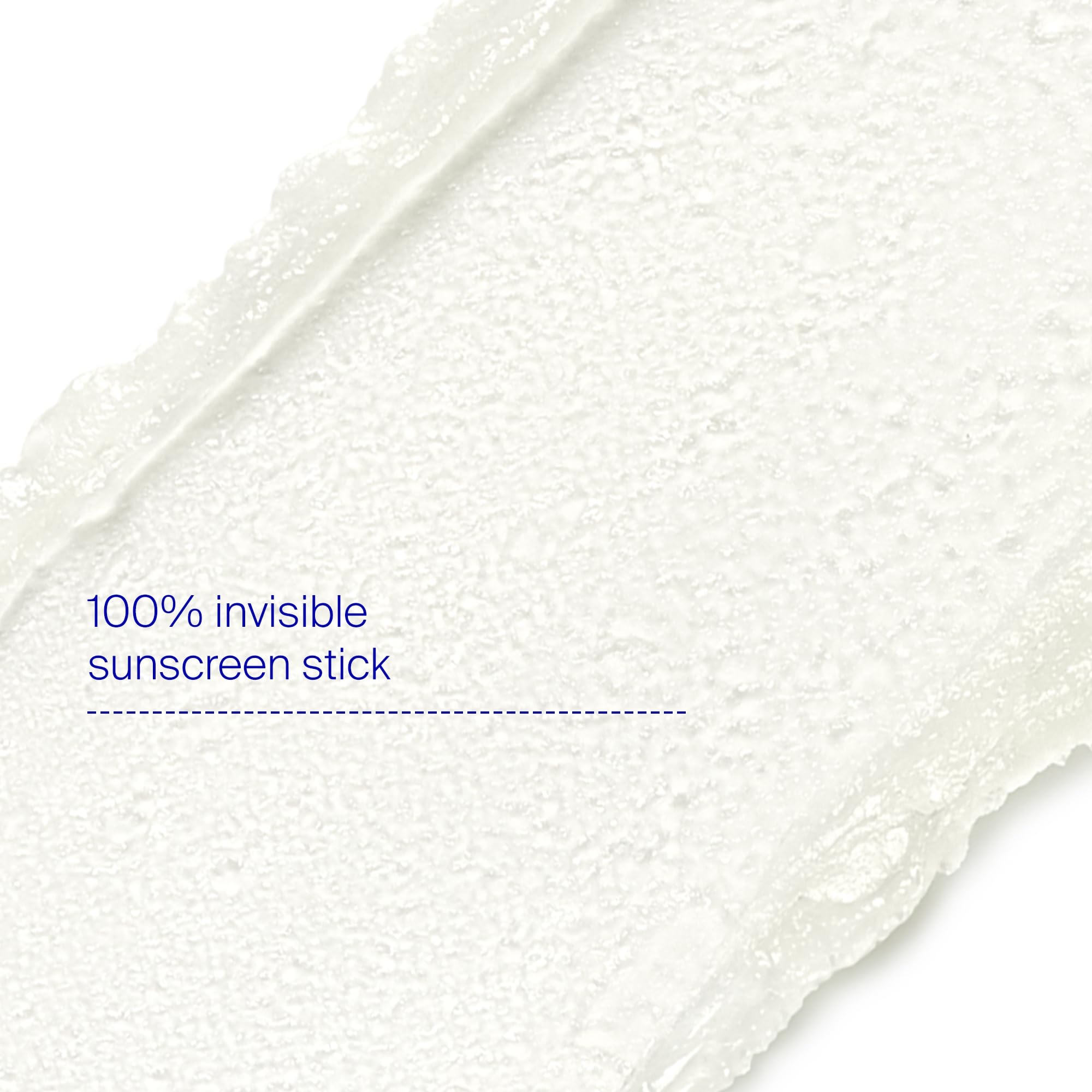 Supergoop Unseen Sunscreen Stick applied on face over makeup for smooth glide