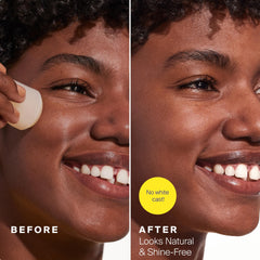 Supergoop Unseen Sunscreen Stick delivers clear finish with no white cast