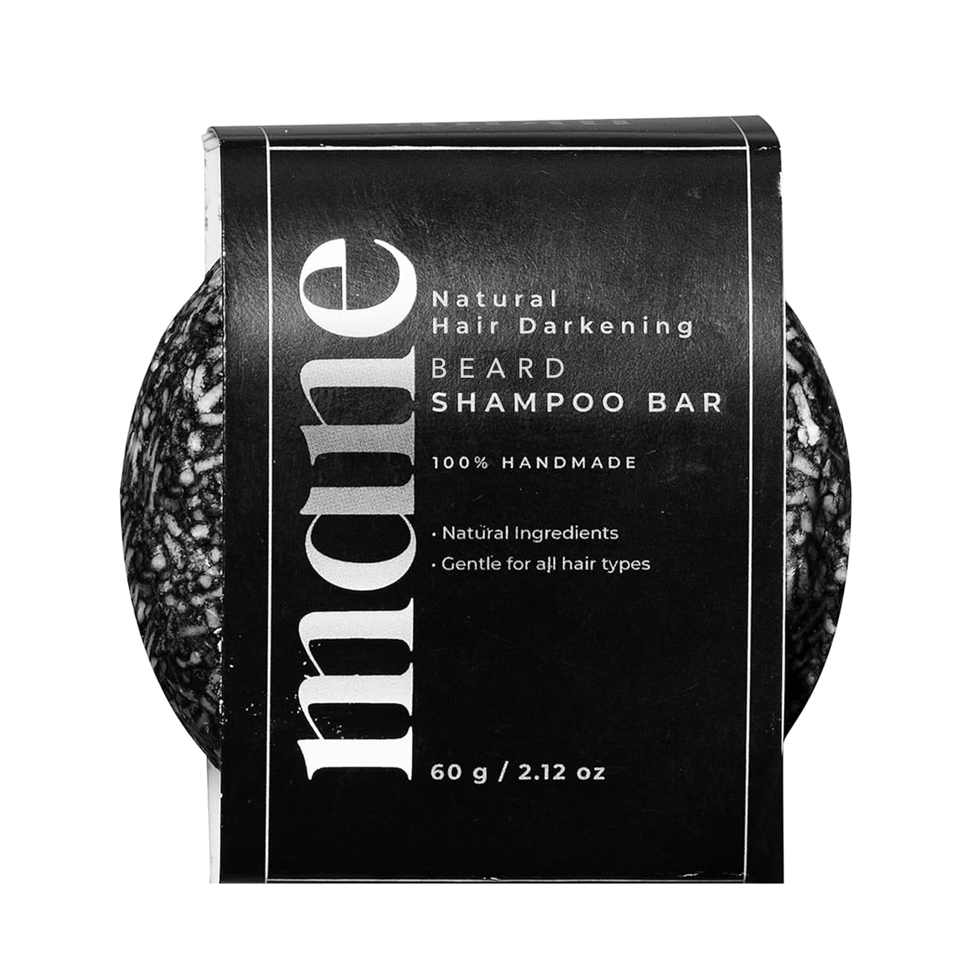 Barra de champú Superior Mane Gris Reversa para realzar el color natural del cabello y barba