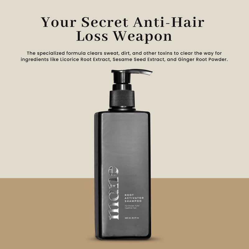 Superior Mane hair-thickening effect visual communicates added body and fuller appearance.