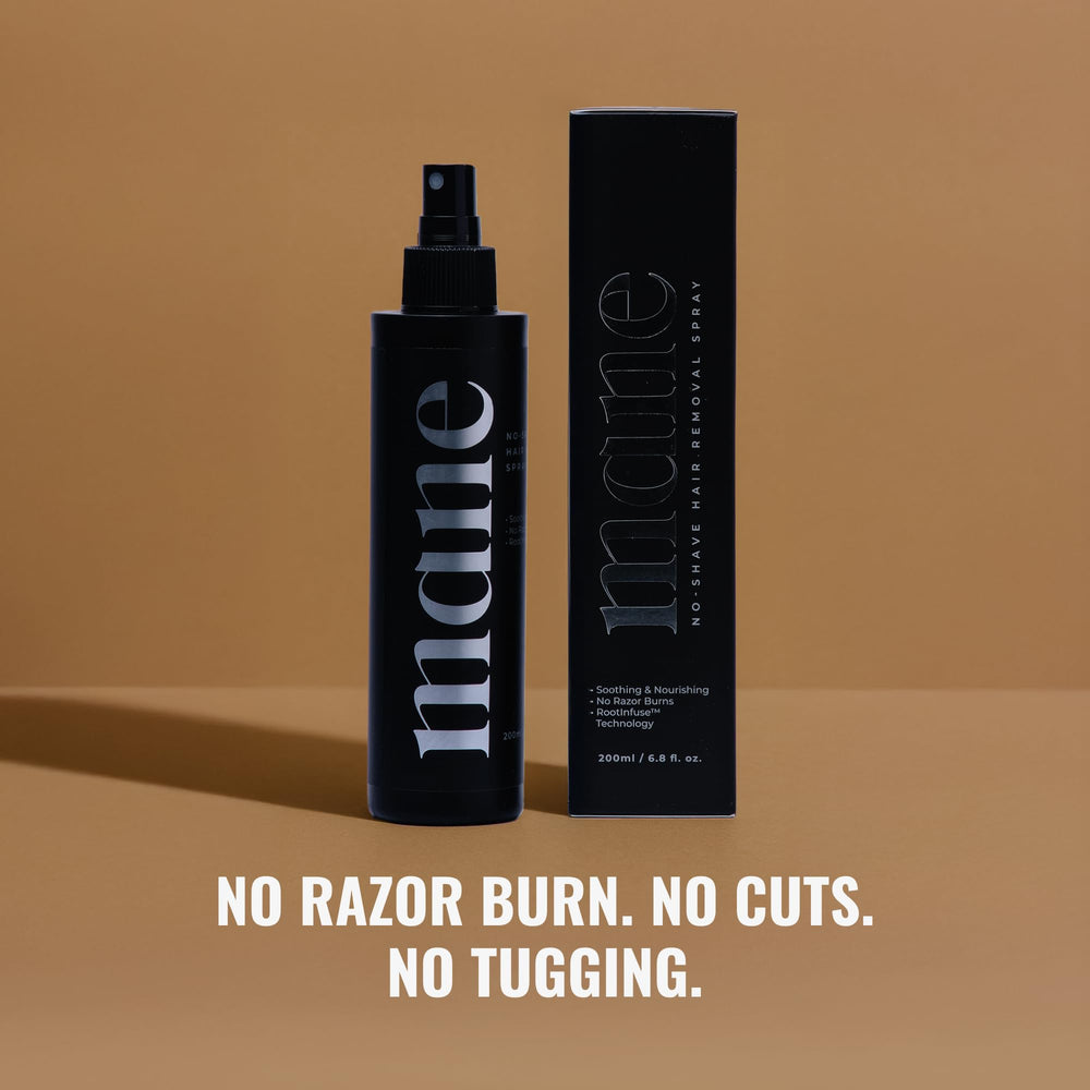 Superior Mane Hair Removal Spray fast-acting formula shows quick results