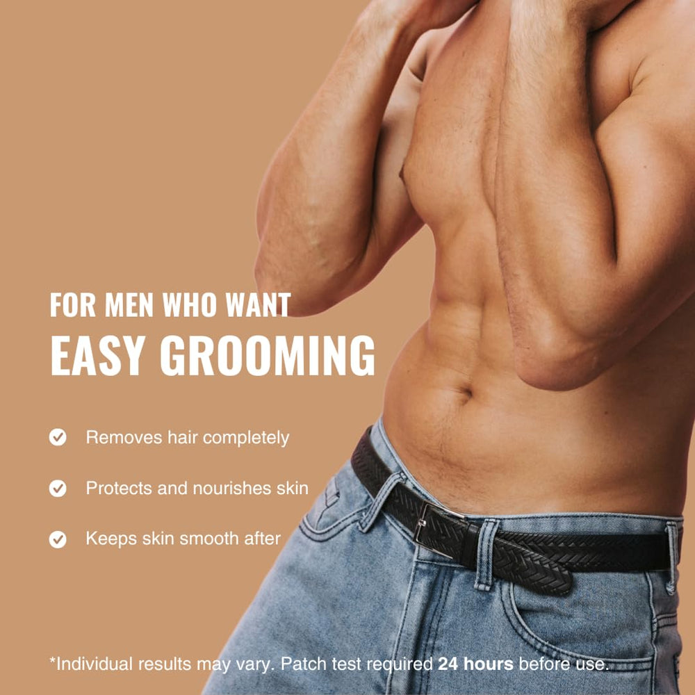 Superior Mane Hair Removal Spray groin area for comfortable removal