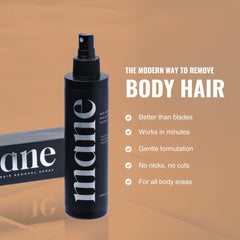 Superior Mane Hair Removal Spray legs treatment for fast depilation