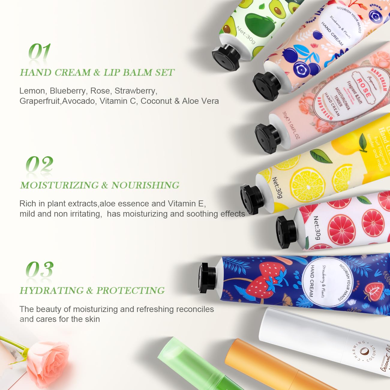 SUPERSUN hand cream Rose delivers silky skin with floral notes